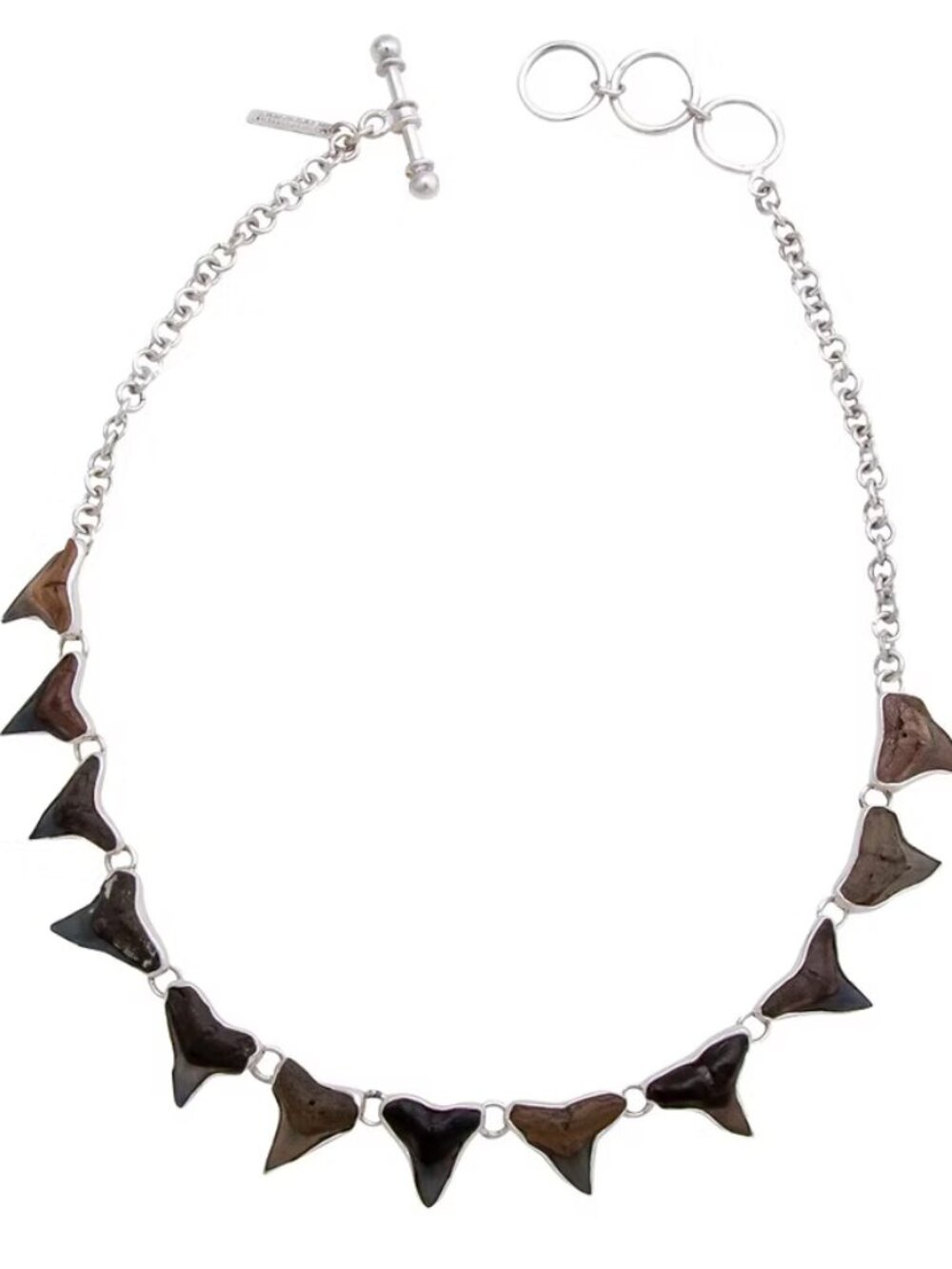 Charles Albert - Shark Tooth Sterling Silver Necklace